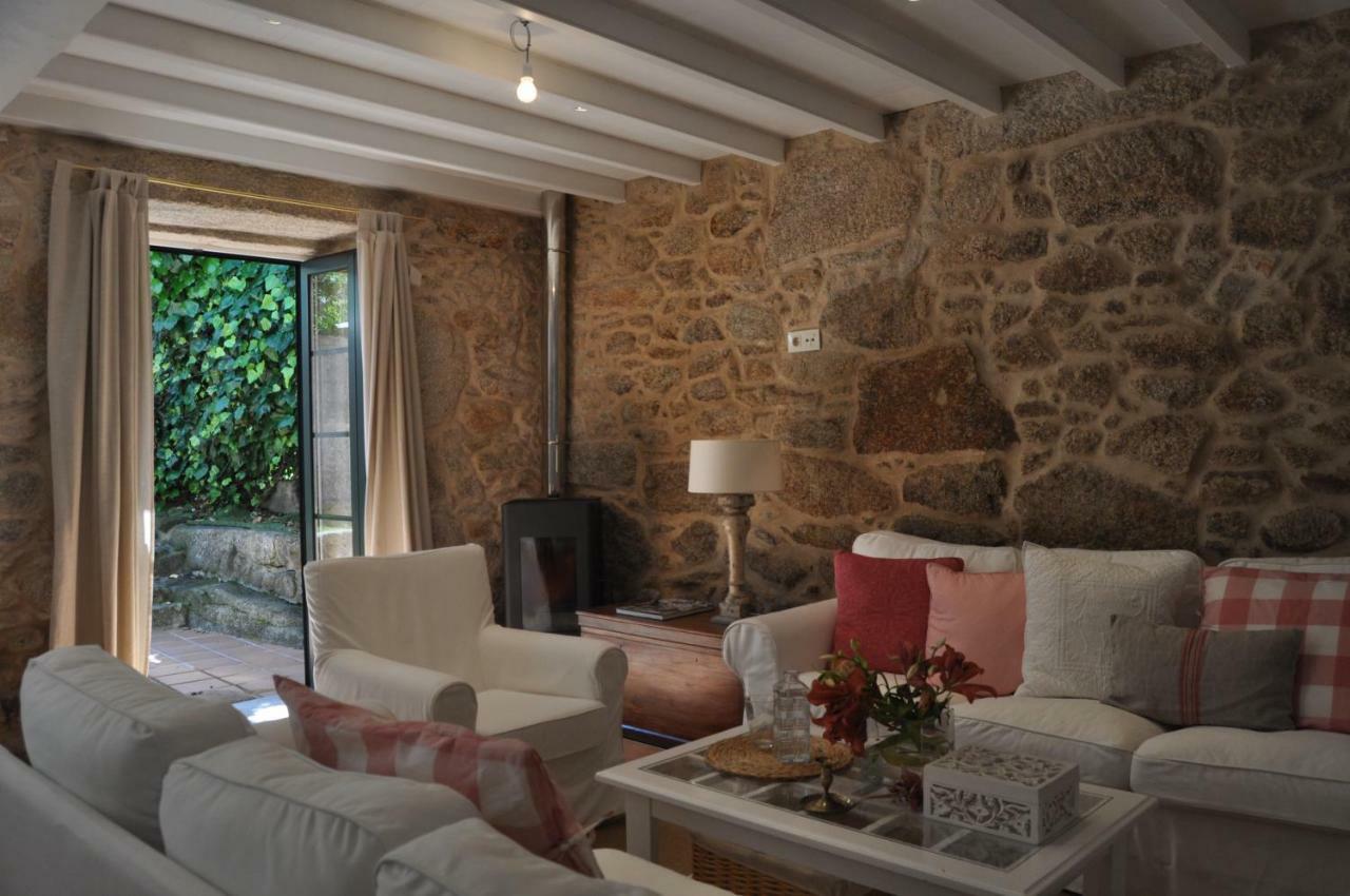 Villa Casa Tia Amparo à Portosín Extérieur photo